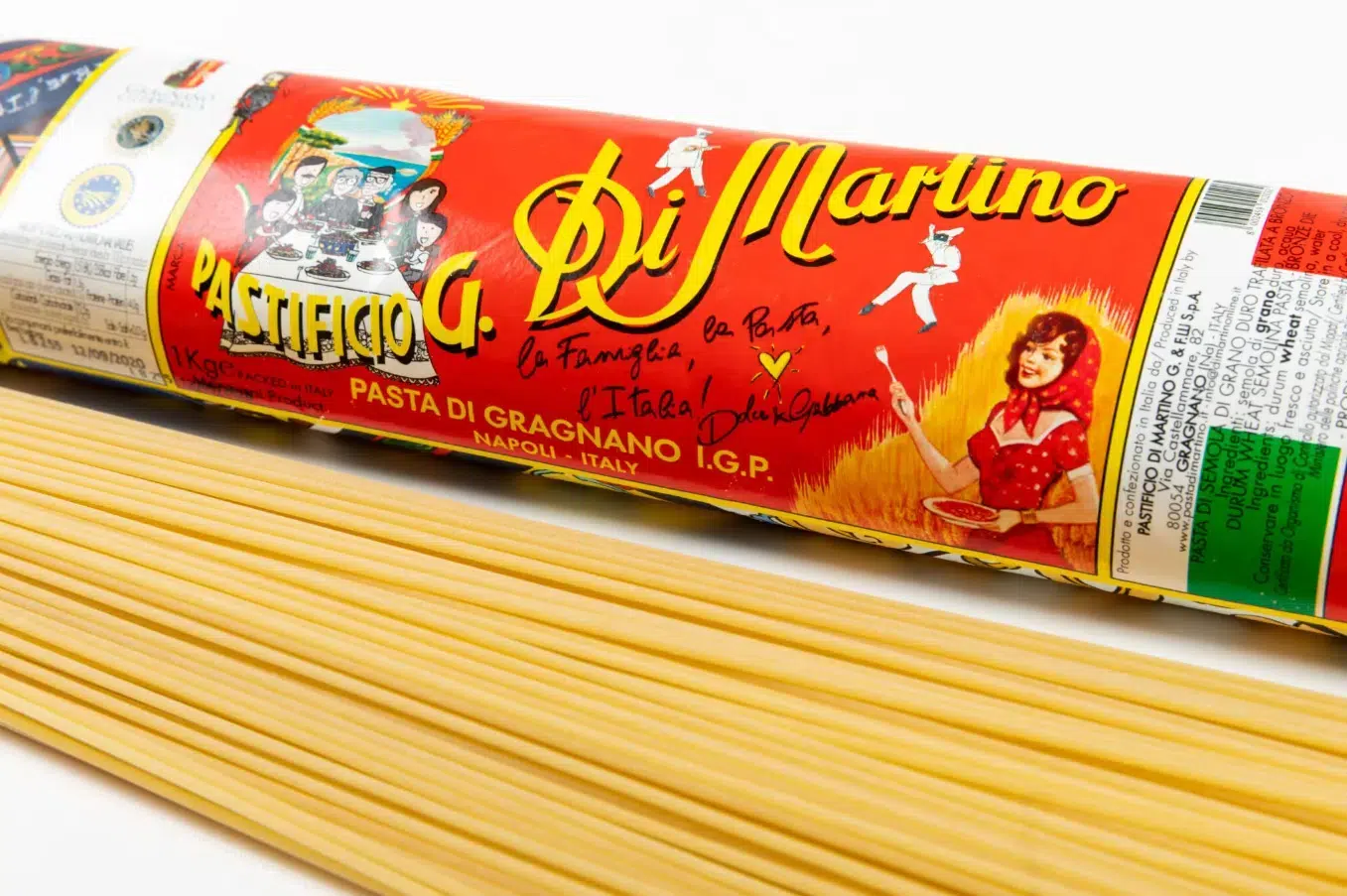 Spaghetti Pastificio G. di Martino Dolce&Gabbana 500 g - obrazek 2