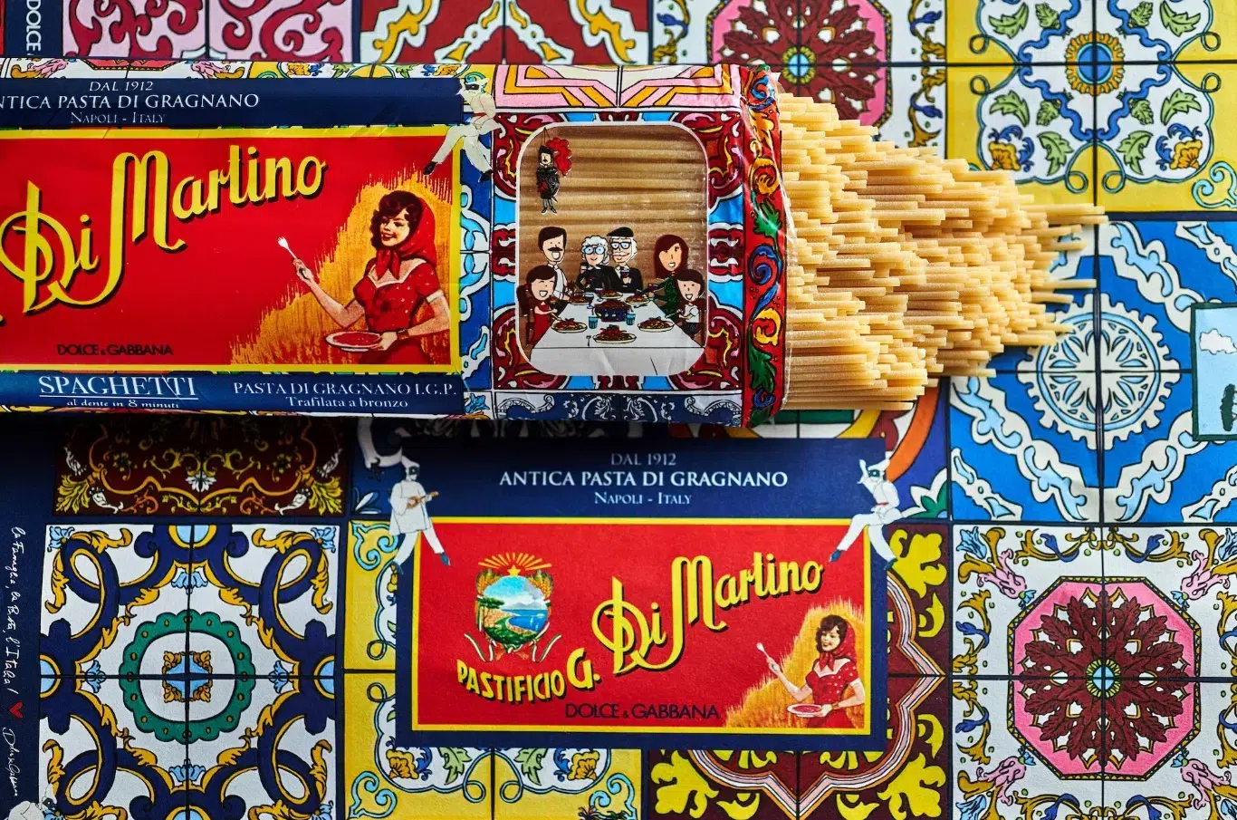 Spaghetti Pastificio G. di Martino Dolce&Gabbana 500 g - obrazek 3