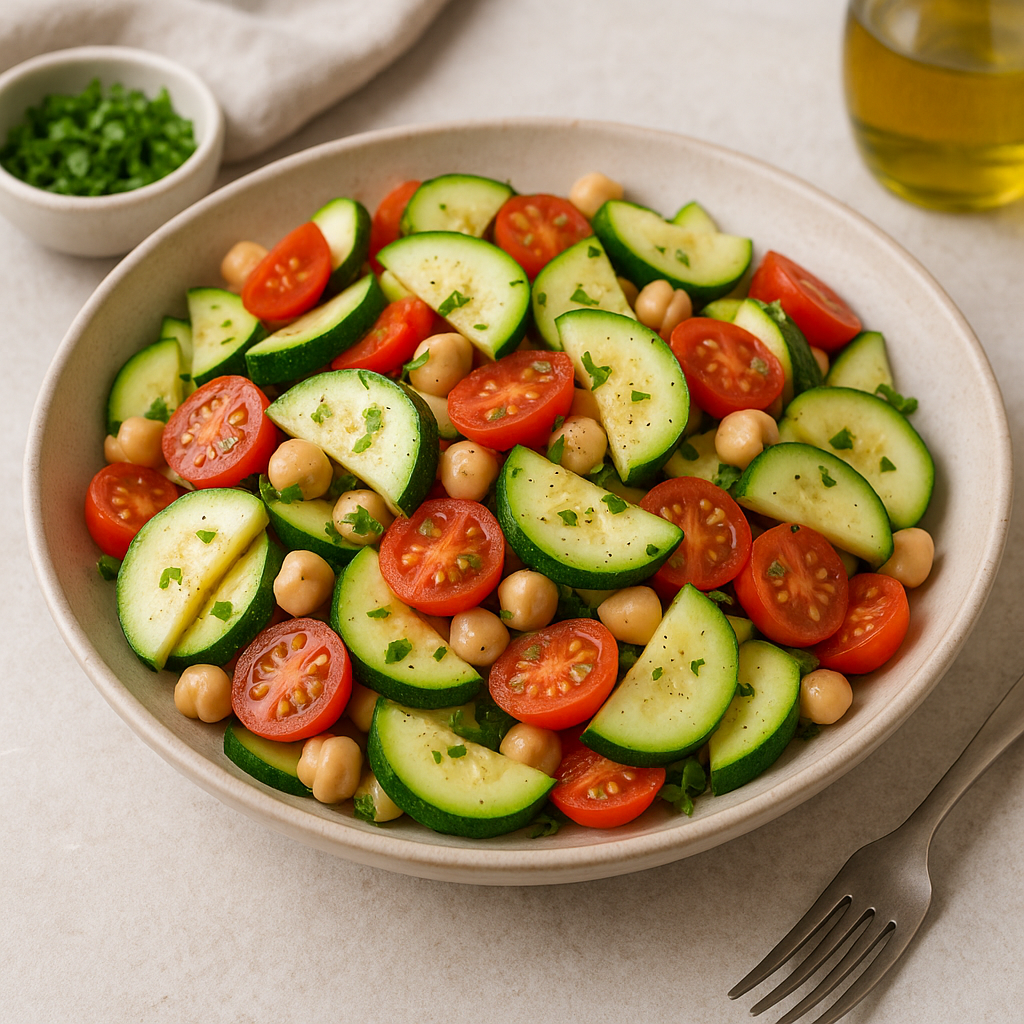 Sałatka z cukinią