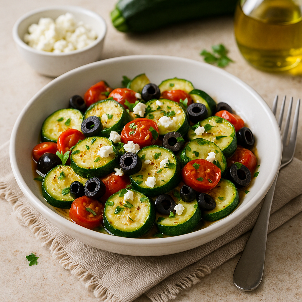 Cukinia w stylu śródziemnomorskim