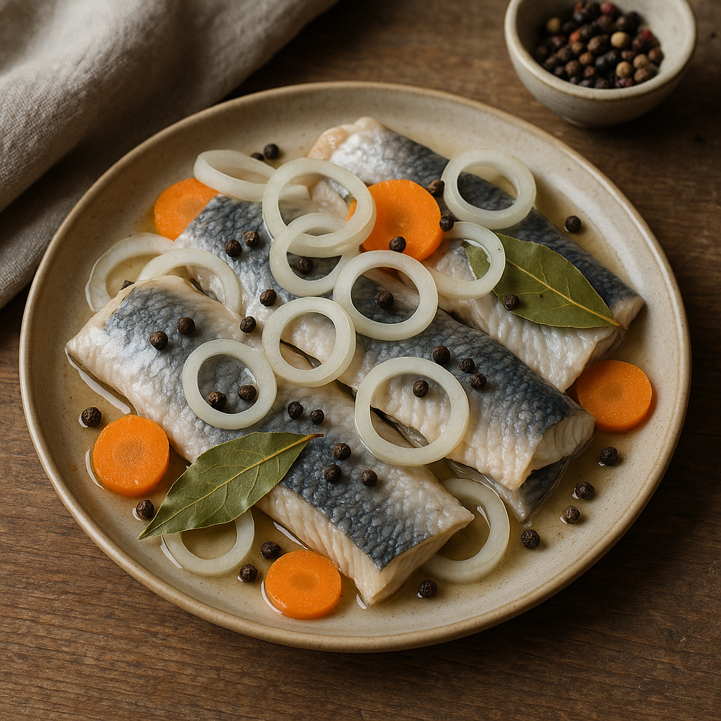 Śledź z octem po bałtycku