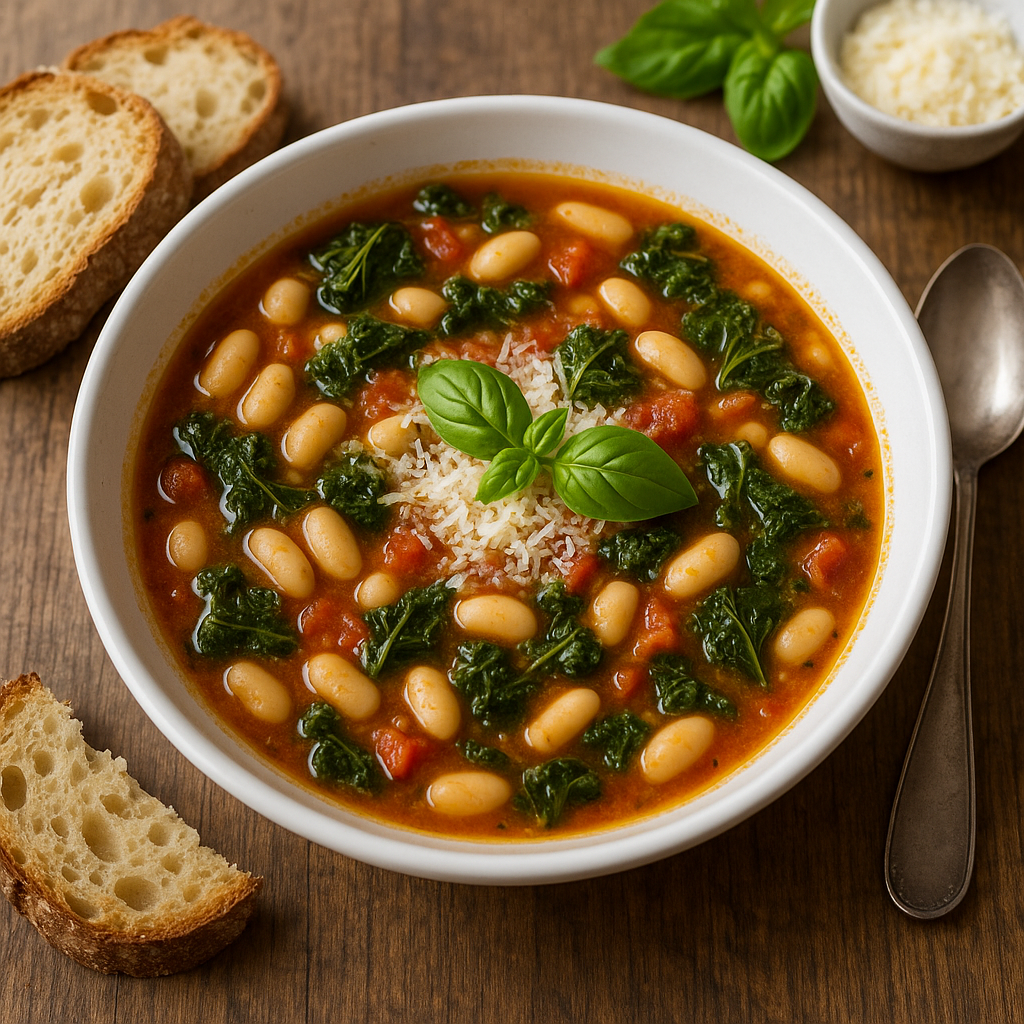 Toskańska zupa fasolowa