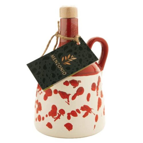 Oliwa z oliwek w bordowej ceramice Menzonio Claret