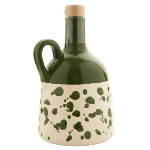 Oliwa z oliwek w zielonej ceramice Menzonio Green