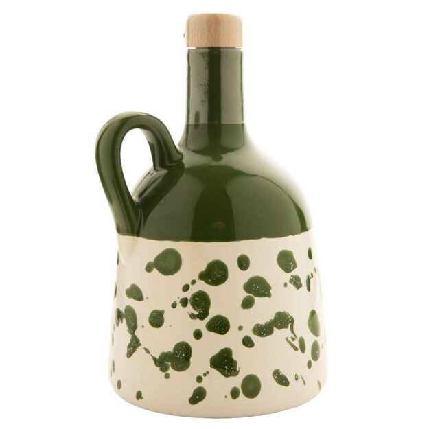 Oliwa z oliwek w zielonej ceramice Menzonio Green