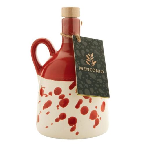 Oliwa z oliwek w czerwonej ceramice Menzonio Red