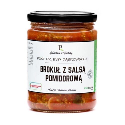 Brokuł z salsą pomidorową - POST dr Ewy Dąbrowskiej 540 g