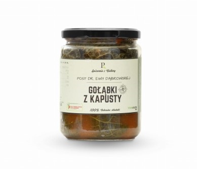 Gołąbki z kapusty - POST dr Ewy Dąbrowskiej 520 g