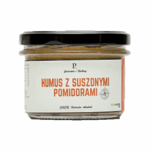 HUMUS Z SUSZONYMI POMIDORAMI 195 g