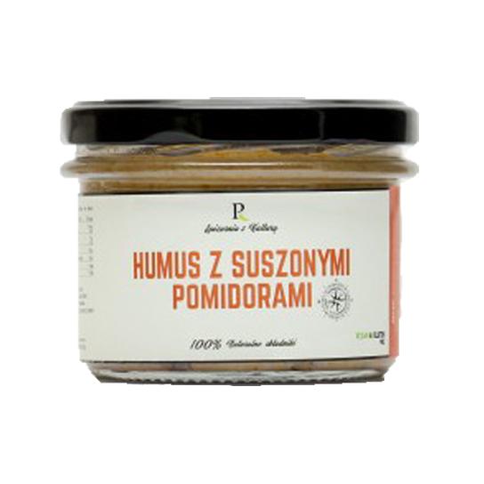HUMUS Z SUSZONYMI POMIDORAMI 195 g