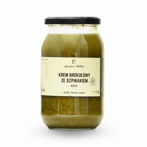 Krem brokułowy ze szpinakiem KETO 900ml