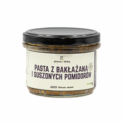 PASTA Z BAKŁAŻANA I SUSZONYCH POMIDORÓW 195 g