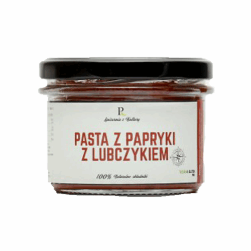 PASTA Z PIECZONEJ PAPRYKI Z LUBCZYKIEM 195 g