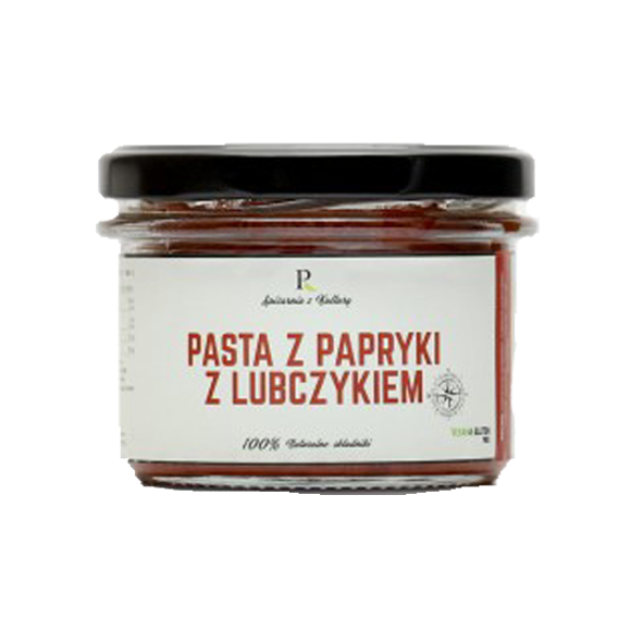 PASTA Z PIECZONEJ PAPRYKI Z LUBCZYKIEM 195 g