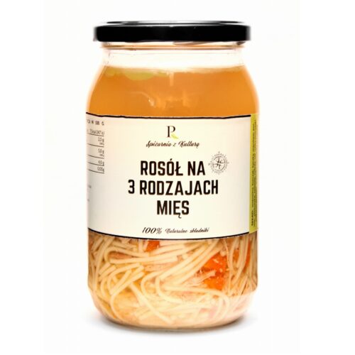 Rosół na 3 rodzajach mięs 900 ml
