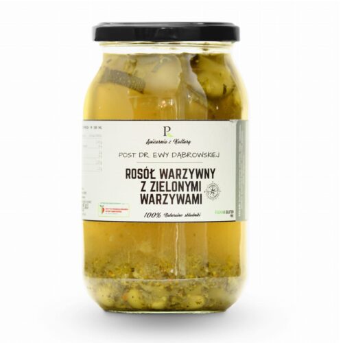 Rosół warzywny z zielonymi warzywami - POST dr Ewy Dąbrowskiej 900ml