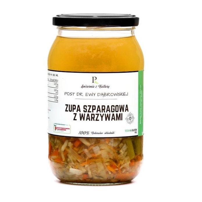 Zupa szparagowa z warzywami - Post dr Ewy Dąbrowskiej 900