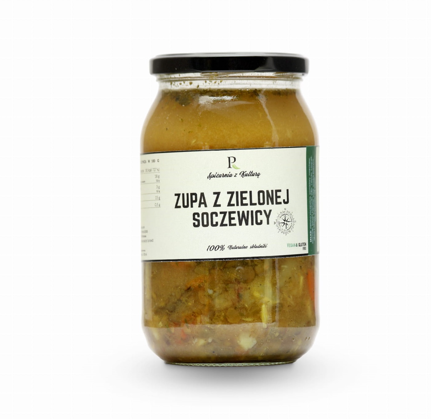 Zupa z zielonej soczewicy 900ml