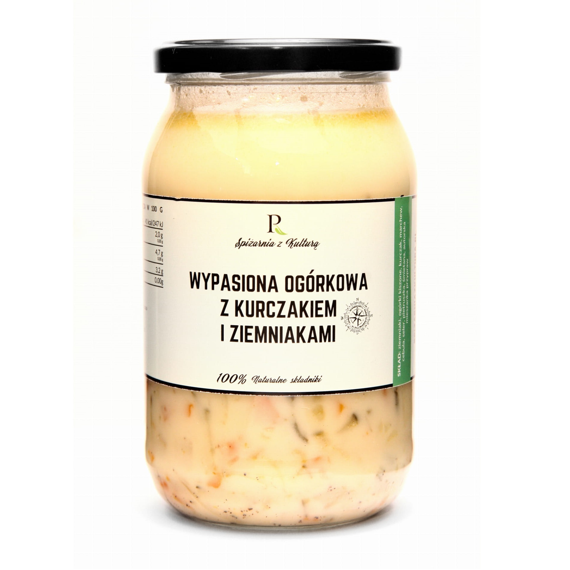 Ogórkowa z kurczakiem 900 ml