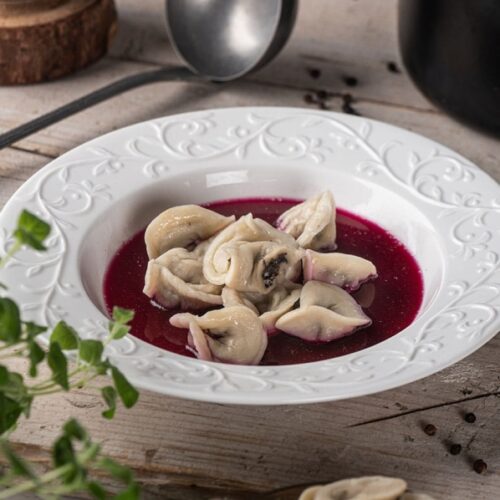 Uszka z Pieczarkami 400 g