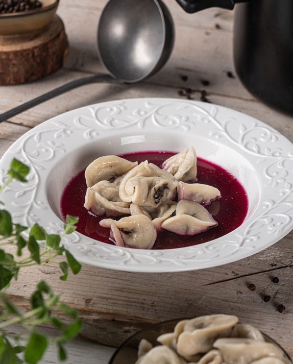 Uszka z Pieczarkami 400 g