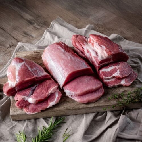 Zestaw Mięs 1,5 kg - Schab, Karkówka i Łopatka