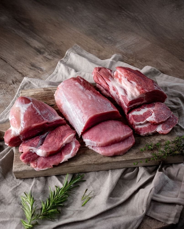 Zestaw Mięs 1,5 kg - Schab, Karkówka i Łopatka